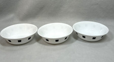 Corelle Urban Black Cereal Bowls 6 Inches Set Of 3