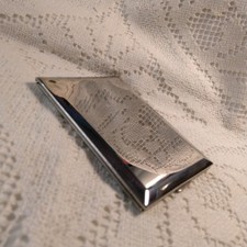 Vintage Chrome Cigarette Cases
