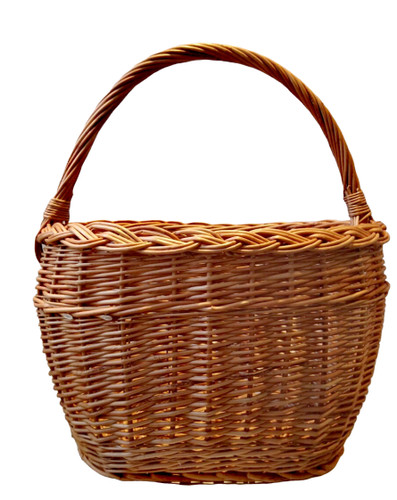 Traditional wicker basket - traditional,