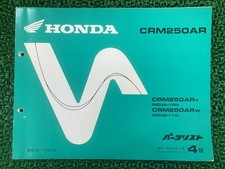 CRM250AR Parts List 4th