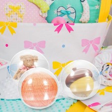  5 Pcs Clear Plastic Balls