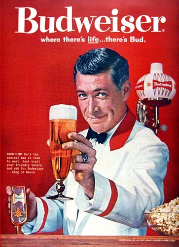Budweiser beer vintage - beer,
