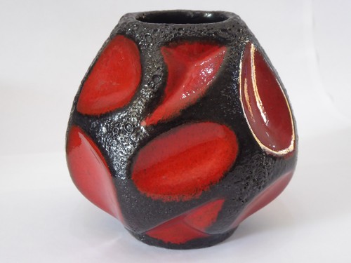 Roth 308 red vase - vase,
