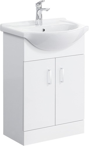Quartz 550 vanity unit - 550,