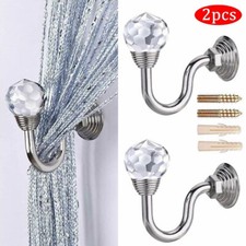Crystal curtain holdback - 2x,