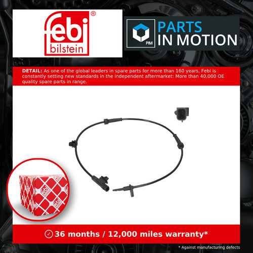 Abs sensor fits - nissan, micra