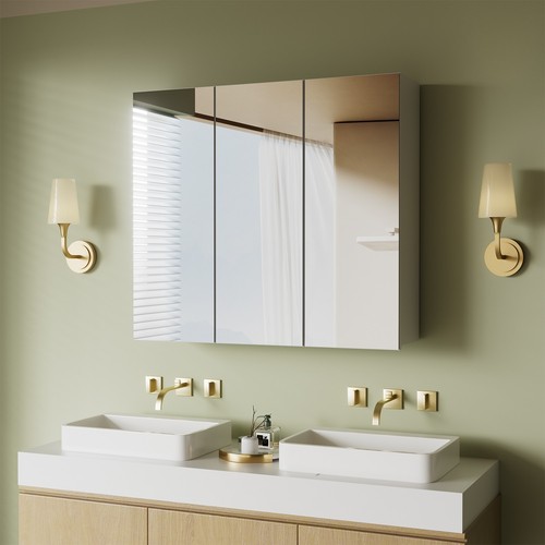 Triple door bathroom - door,