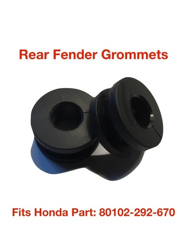 Rear fender grommets - rear,