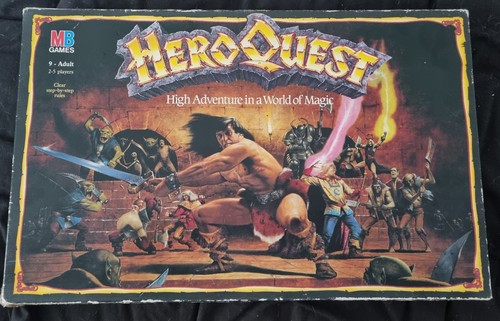 Hero quest board game - hero,