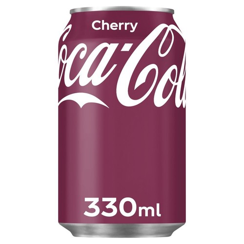 Coca cola cherry flavour fizzy - cola,