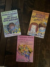 Lot of 3 HORRID HENRY Series