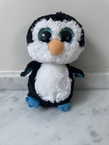 Plush penguin soft toy - plush,