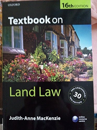 Textbook land law e by - textbook,