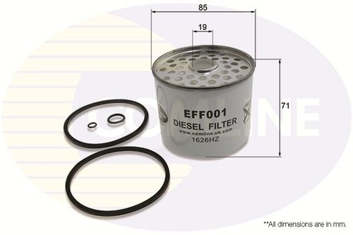 Comline fuel filter element - comline,