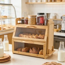 Double-Layer Bamboo Wooden