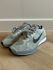 Nike Flyknit Racer Green Gray
