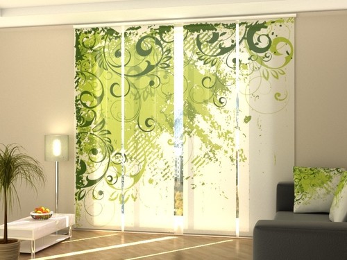 Sliding panel curtain for - sliding,