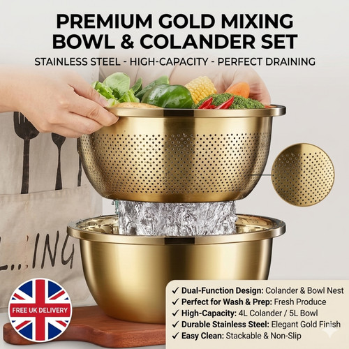 2pc luxury gold - 2pc,