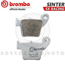 BRAKE PADS Posterior Brembo Pista Offroad Fantic Caballero Motard 125 2012