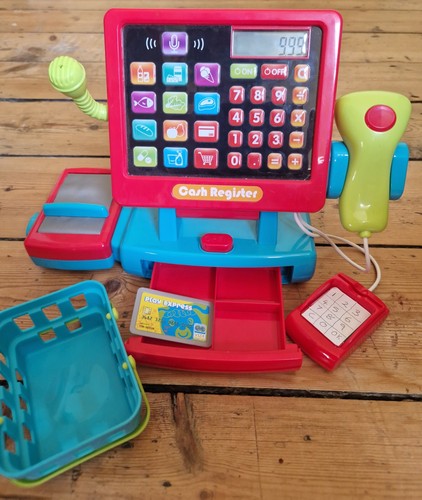 Electronic toy cash register - toy,