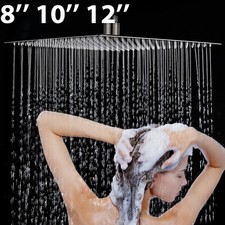 8/10/12" Square Rain Fixed