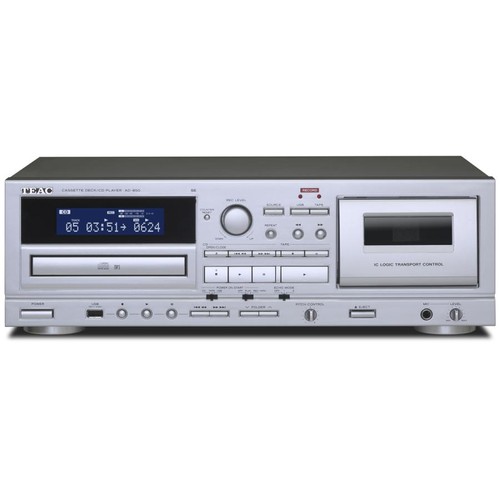 Teac 850 silver - silver, cassette