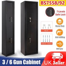 3 Gun 6 Gun Cabinet Lockable