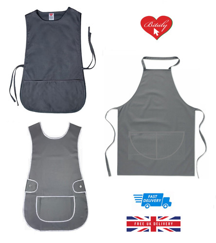 Bbq apron cobbler tabard grey - apron,
