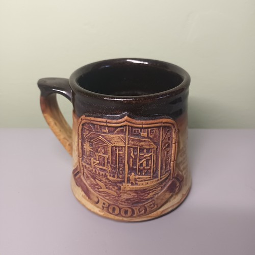 Poole embossed stoneware - embossed,