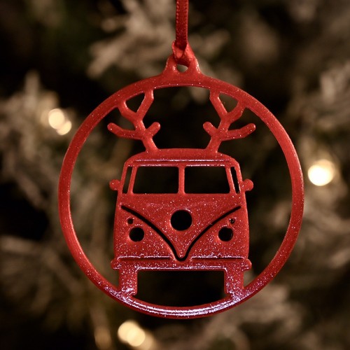 Splitscreen campervan van red - splitscreen,