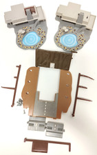 Thunderbirds Tracy Island 1992 Matchbox Parts Bundle with Original Screws