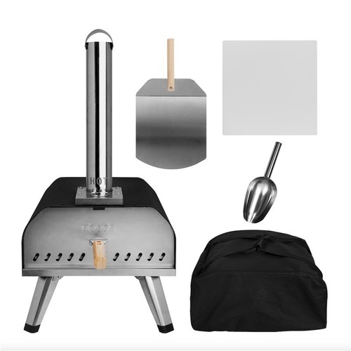 Abode black pizza oven - pizza,