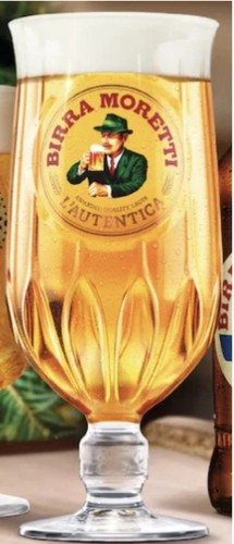 Set birra moretti pint - 2,