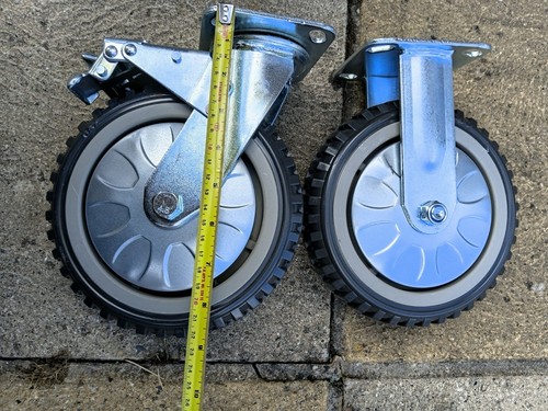 Heavy duty gate wheel - 2x,