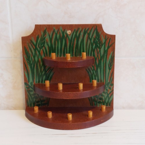 Vintage wooden display - wooden,