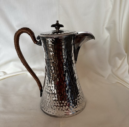Silver plated hammered - plated,