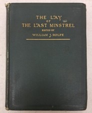 Antique Book 1891, Lay Of The