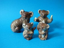 RARE SET COLLECTABLE BESWICK AUSTRALIA KOALA BEAR WILD ANIMAL FAMILY FREE UK P+P