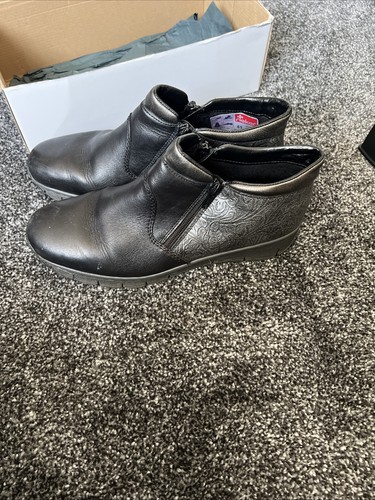 Rieker women black - rieker, soft