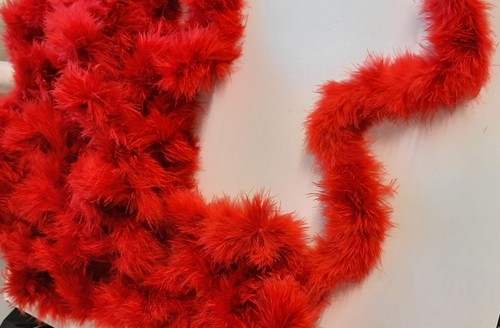 Turkey feather strip - feather, fluffy