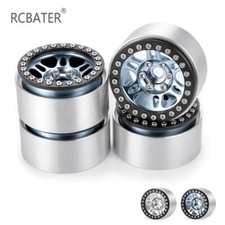 RCBATER Aluminum 1.9" Beadlock Wheel Rims for RC Wraith TRX-4 Axial SCX10