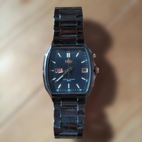Orient automatic watch black - watch,