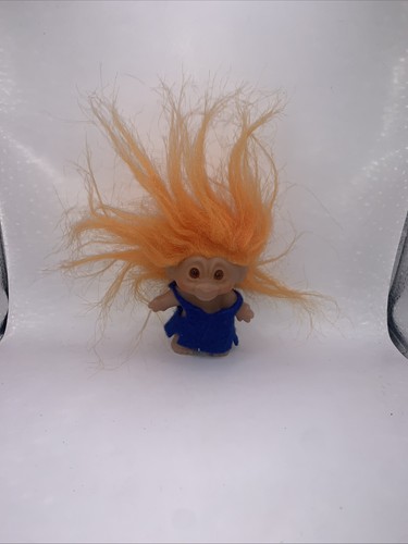 Vintage dam troll - in, felt