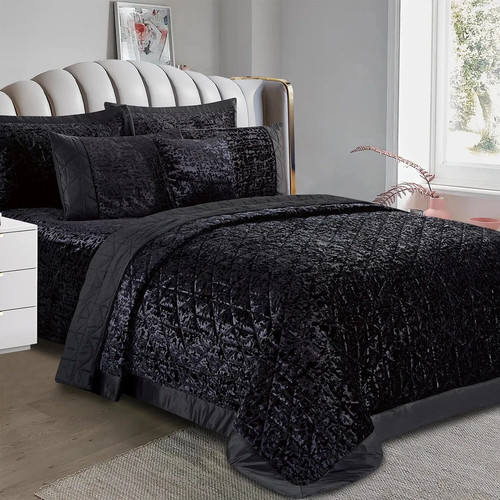 Velvet bedspread luxury - velvet,