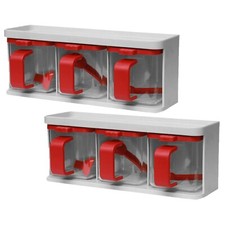 2 x Plastic Kitchen Tea Coffee