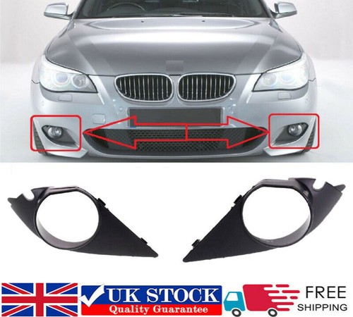 Front bumper fog light grille - front,