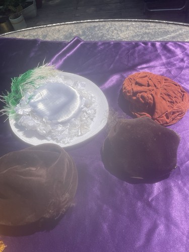 Vintage hat lot hats - vintage, 4