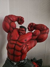 sideshow red hulk 1/4 statue