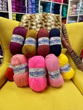 James C Brett Top Value DK 100g - All Colours - FREE SHIPPING - 2 ball minimum