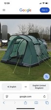 Outwell Birdland S 3-person tent and extension, matching footprint to main tent